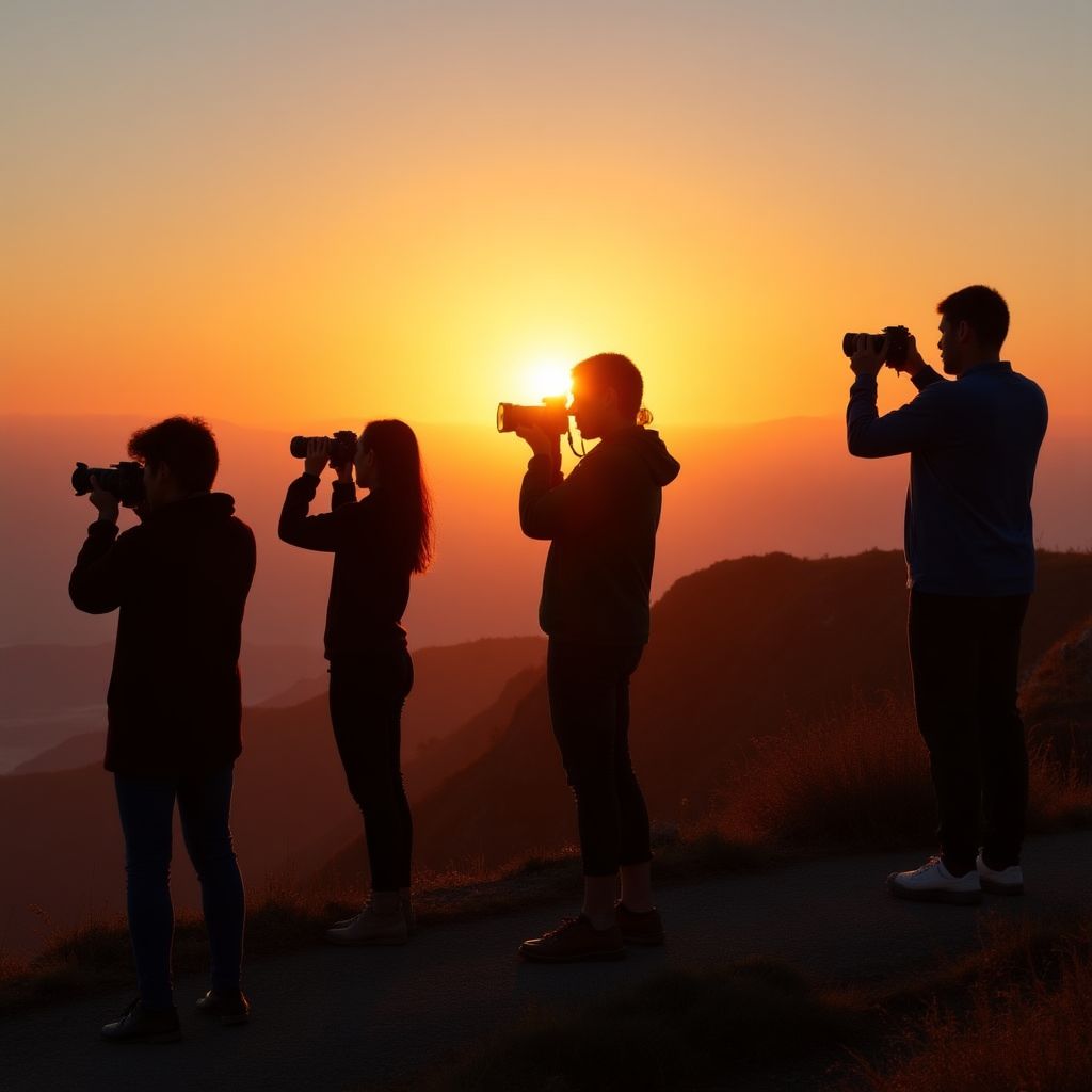 Nature photography workshop in scenic location